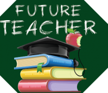 graduation cap saying future teachers